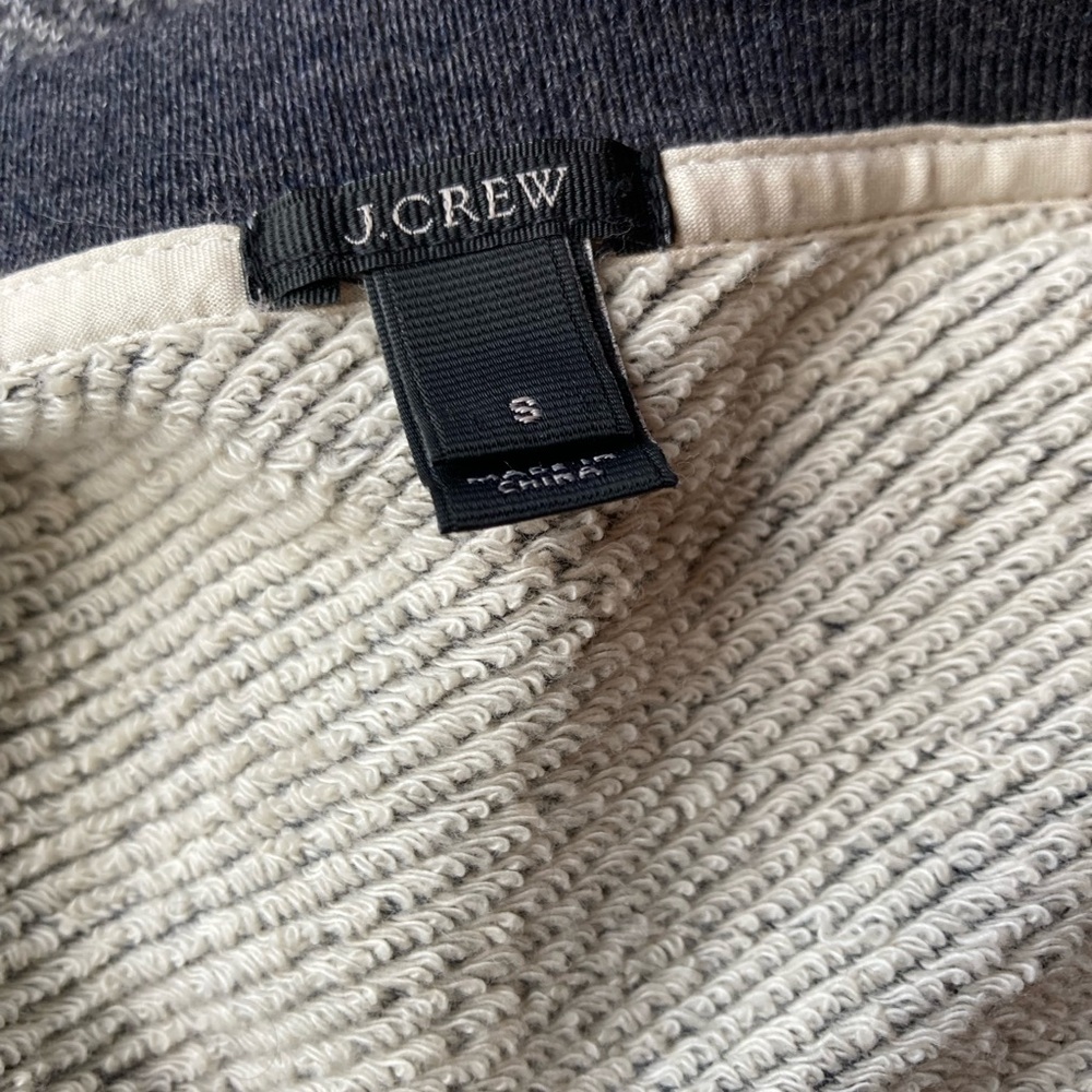 J Crew size small sweatshirt with metallic detailing - Picture 7 of 10